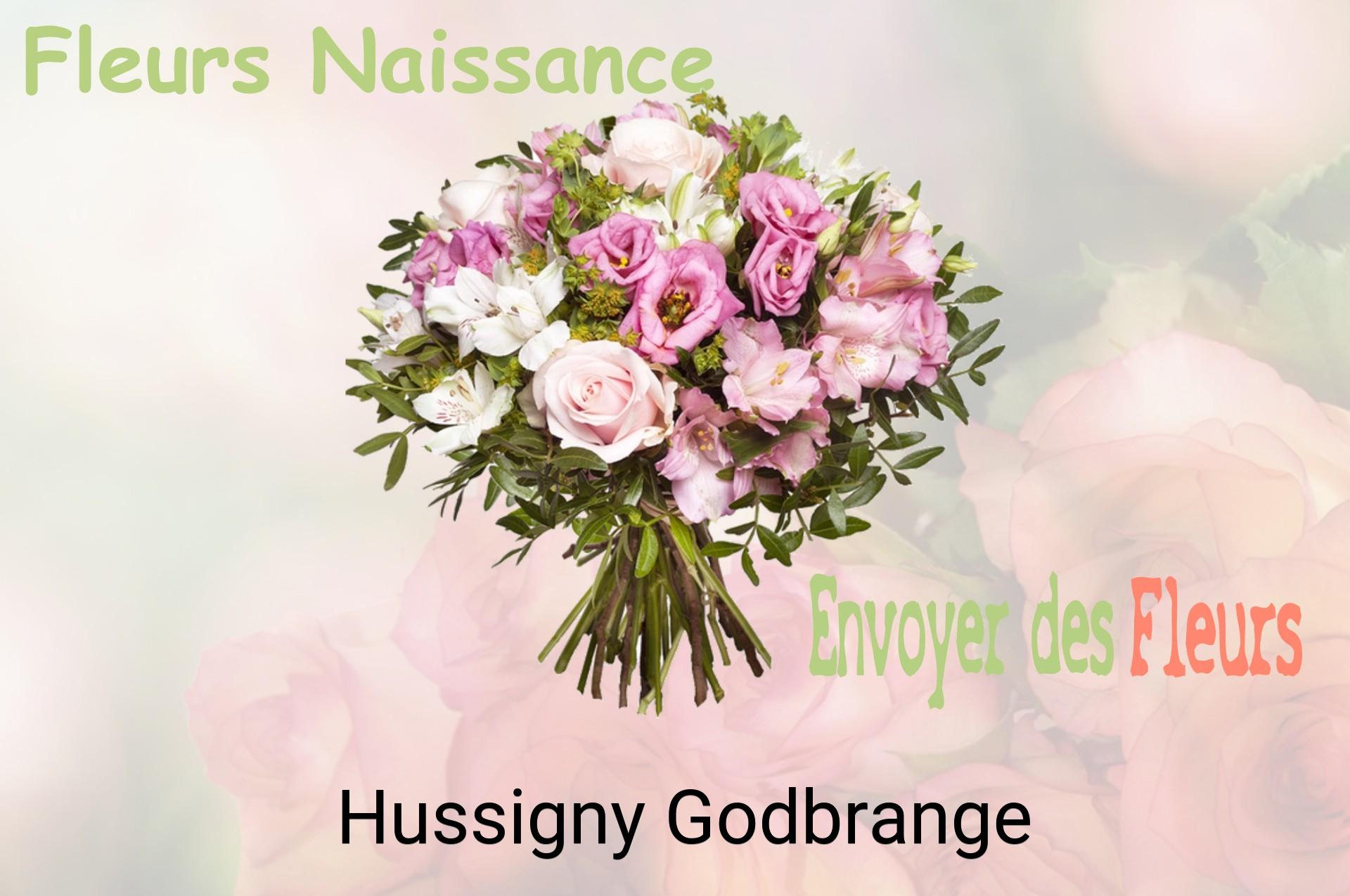 Bouquet de fleurs de naissance livré à Hussigny-Godbrange